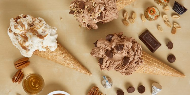 Gelatissimo Australia New Limited Edition Flavours of the USA Range. Image supplied