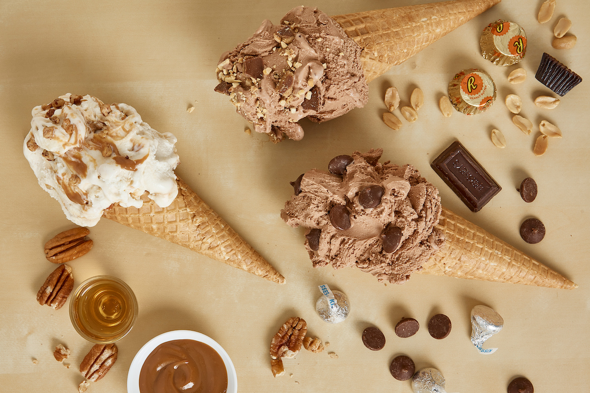 Gelatissimo Australia New Limited Edition Flavours of the USA Range. Image supplied