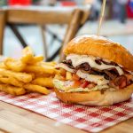 Halloumi Burger. Image Sourced From Shutterstock, Photographed by Cromo Digital.