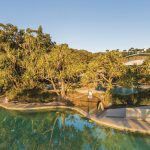 Kingisher Resort Pool, Fraser Island. Image supplied by Tourism and Events Queensland.