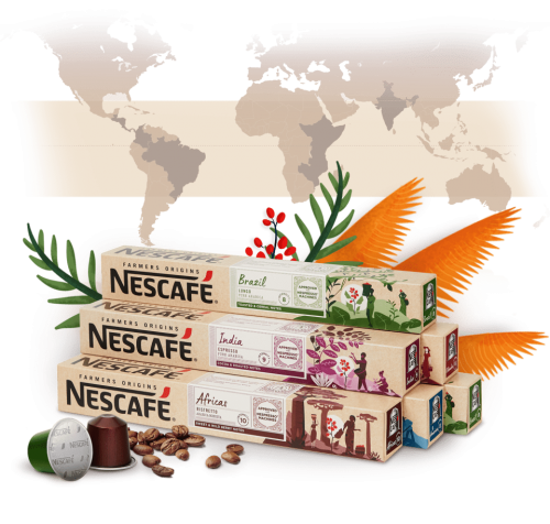 Nescafe Farmers Origins Range