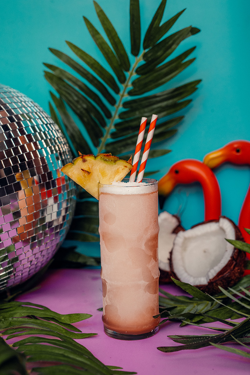 Piña Colada – a tropical frozen favourite. The Argyle Summer Series