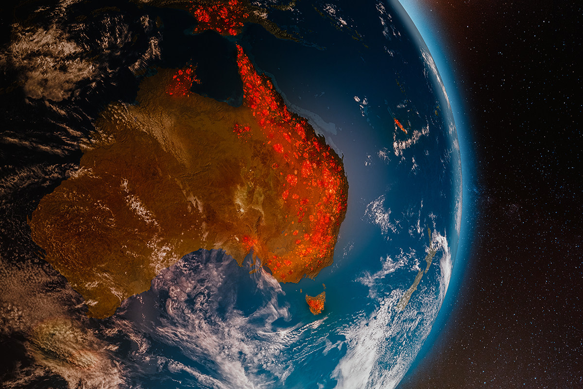 Earth Australia. Photographed by OSORIOartist. Image via Shutterstock.