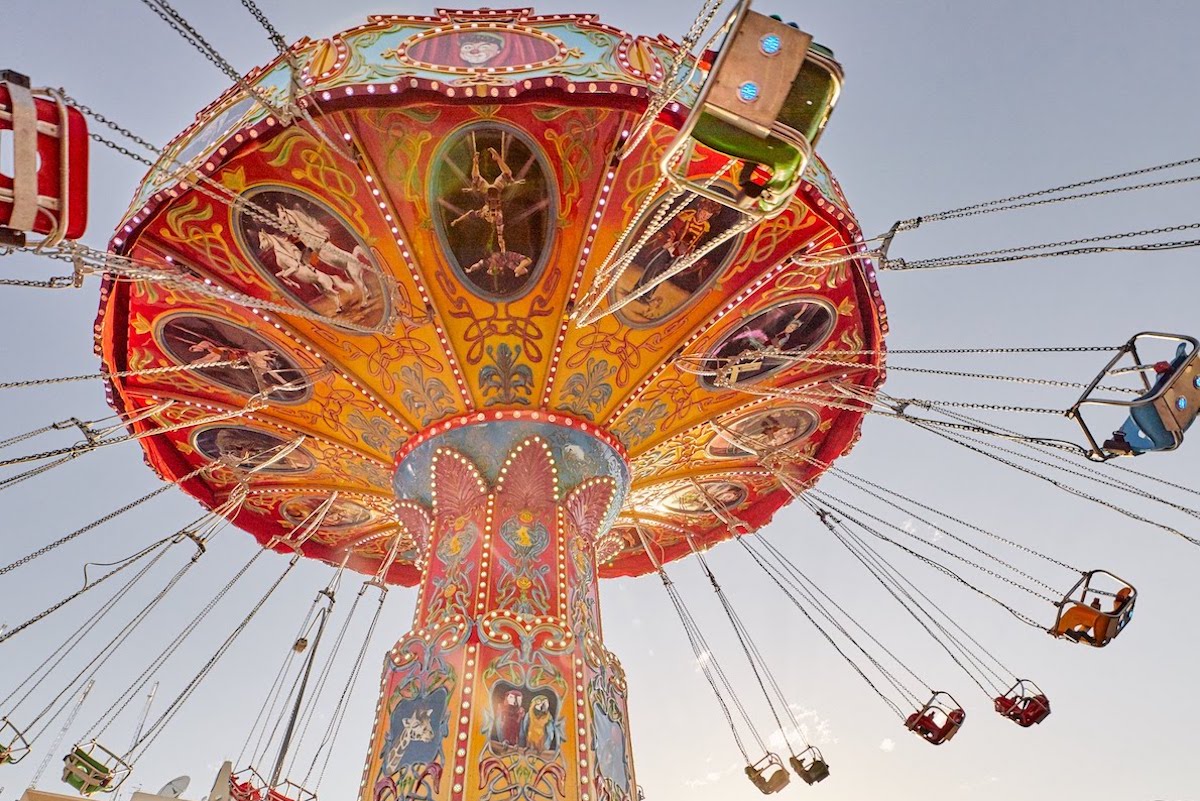 Snack show ride. Photographed by Samual Hesketh. Image supplied
