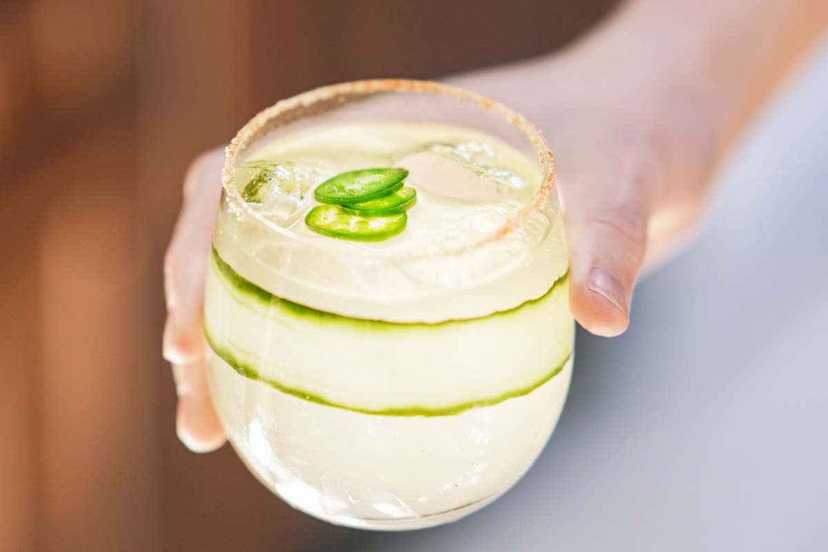 Sierra Tequila, Spicy Cucumber Margarita