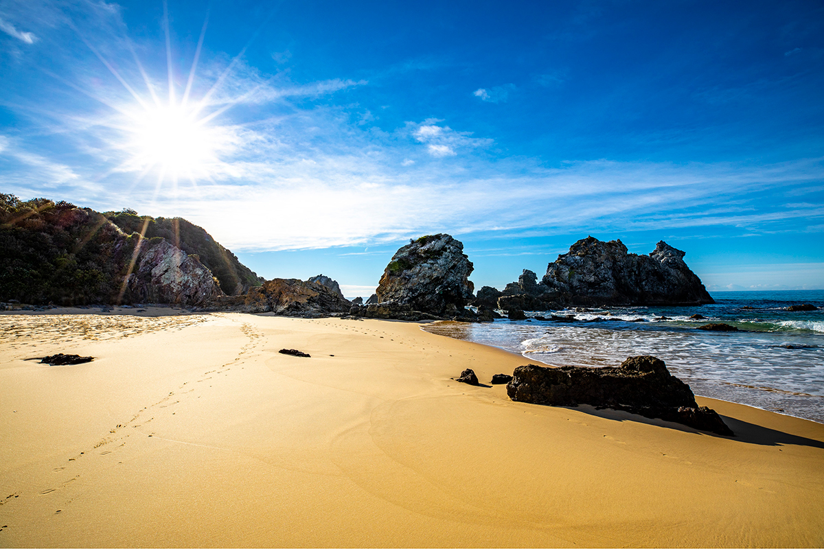 Camel Rock, Bermagui. Image via Destination NSW