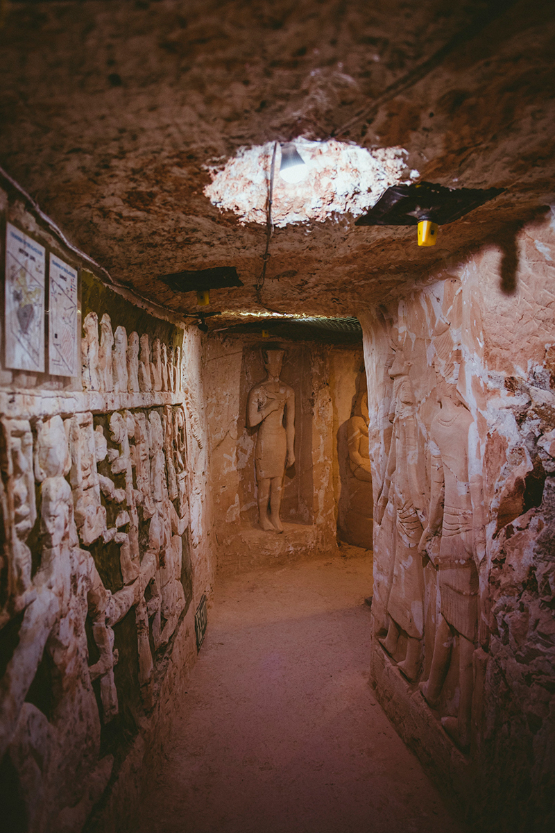 Chambers of the Black Hand, Lightning Ridge. Image via Destination NSW