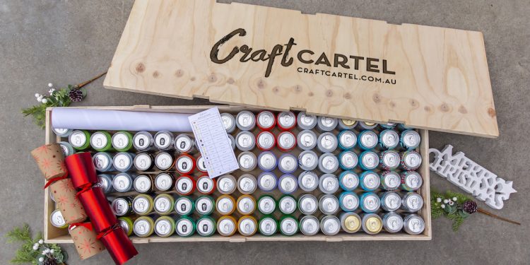 Craft Cartel New Limited Edition 100 Can Case Christmas 2020. Image supplied.