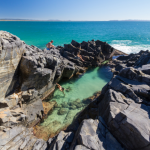 Fair Pools at Noosa National Park in Noosa, Queensland.