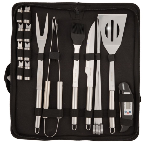 <strong>Greenlund 18-piece BBQ Tool Kit</strong>