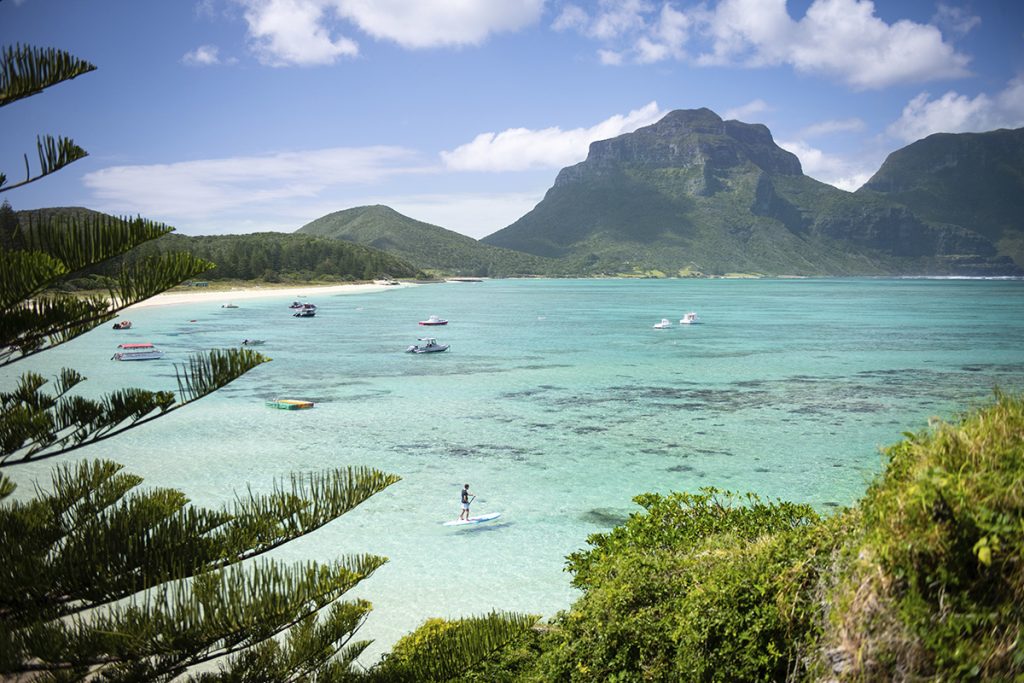 Lagoon Beach, Lord Howe Island. Supplied by Destination NSW. Photographed by tom-archer.com.