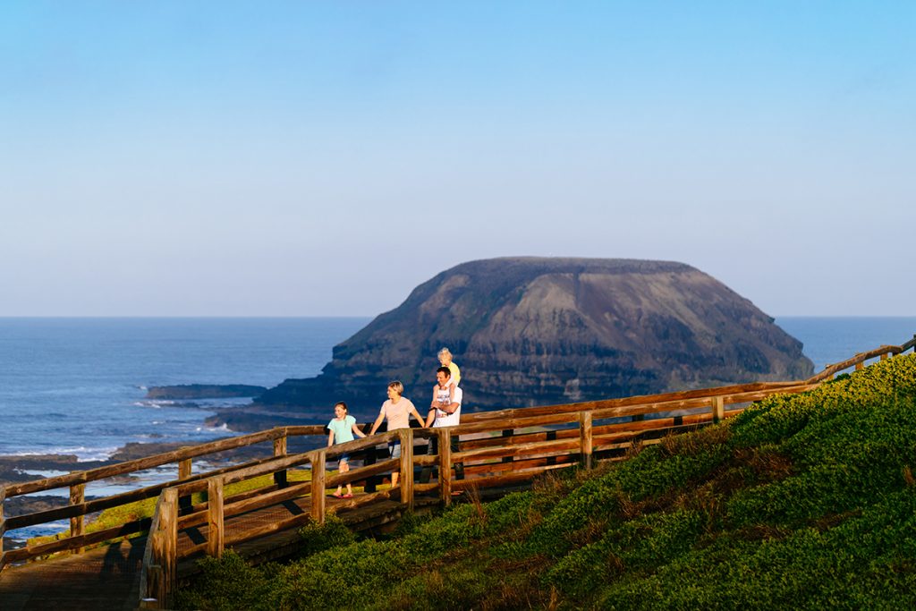 The Nobbies Boardwalk, Philip Island. Image by Visit Victoria.