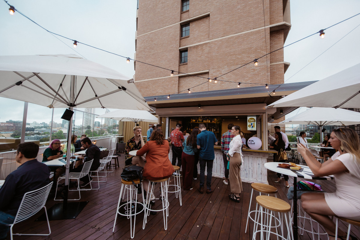 Burdekin Rooftop bar. Photographed by Billy Zammit. Image Supplied