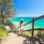 Byron Bay coastline. Photographed by Darren Tierney. Image via Shutterstock