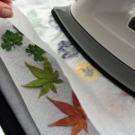 Craft 365. Ironing. How to press flowers and leaves. Image supplied.