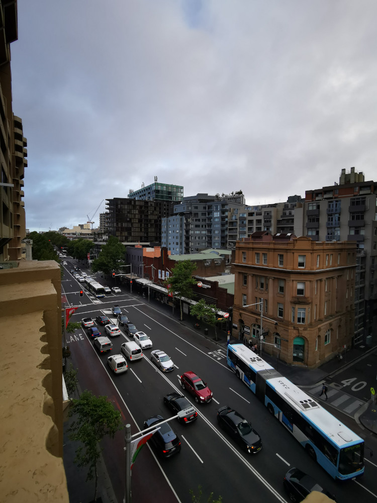 Burdekin Rooftop Oxford Street view. Photographed by Christopher Kelly