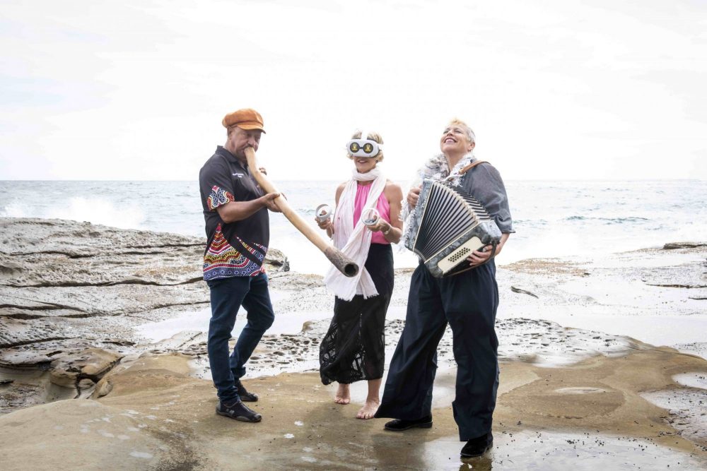 Left to right: Kevin Duncan, Edwina Griffin and Yantra de Vilder. Photographed by Lisa Haymes. Image supplied