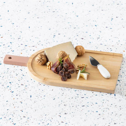 Amora Paddle Board & Cheese Knife Set