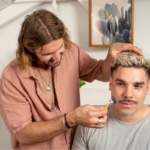Jules Tognini Styling Man's Moustache.