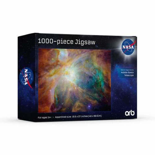 NASA Blue Galaxy Jigsaw Puzzle