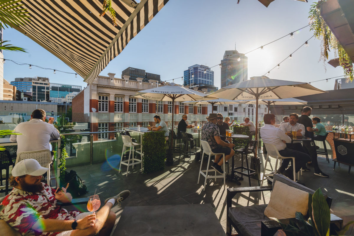 Prince Lane Bar. Sunday Sundowner on the Rooftop. Image supplied.