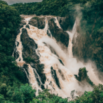 Barron Falls in Far North Queensland.