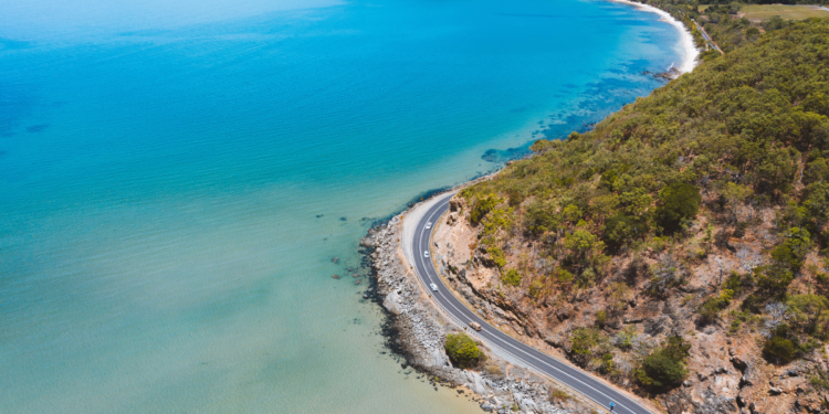 Great Barrier Reef Drive in Cairns, Far North Queensland.