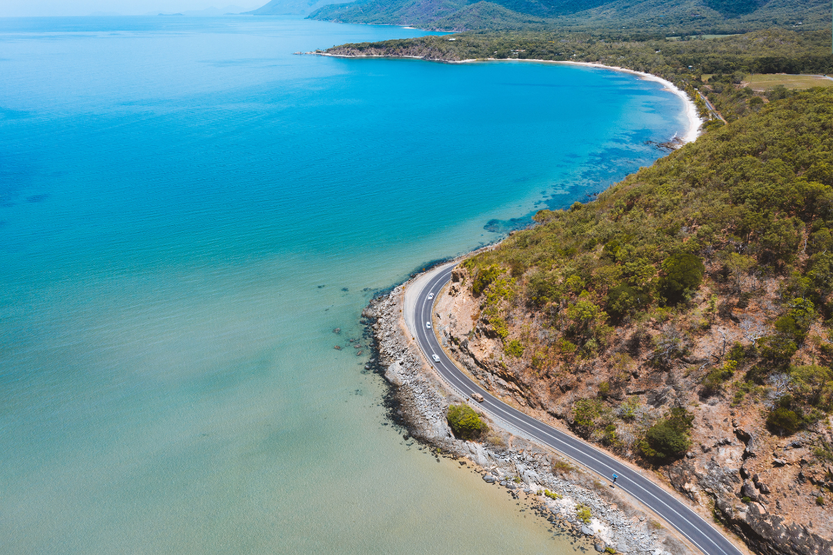 Great Barrier Reef Drive in Cairns, Far North Queensland.