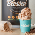 Gelatissimo Choc Coconut Protein. Blessed Protein Powder. Image supplied.