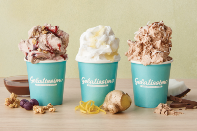 Gelatissimo Goes Healthy with Açaí, Kombucha and even Protein Powder Gelato. Image supplied.