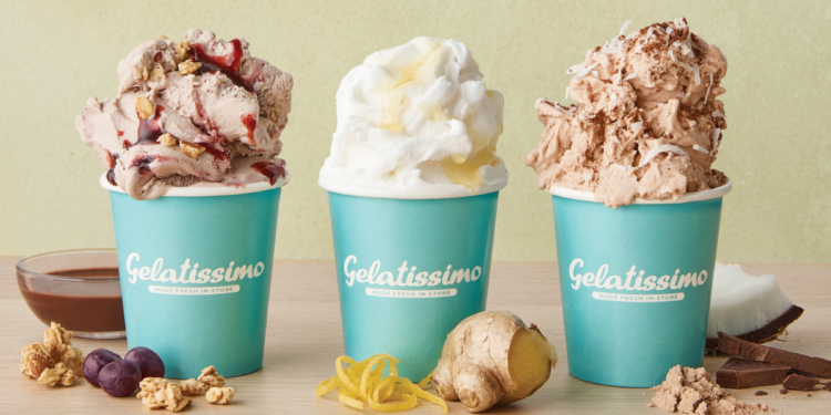 Gelatissimo Goes Healthy with Açaí, Kombucha and even Protein Powder Gelato. Image supplied.