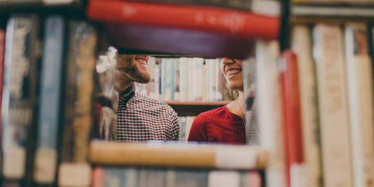 Love romance novels library. Photographed by Josh Felise. Image via Unsplash