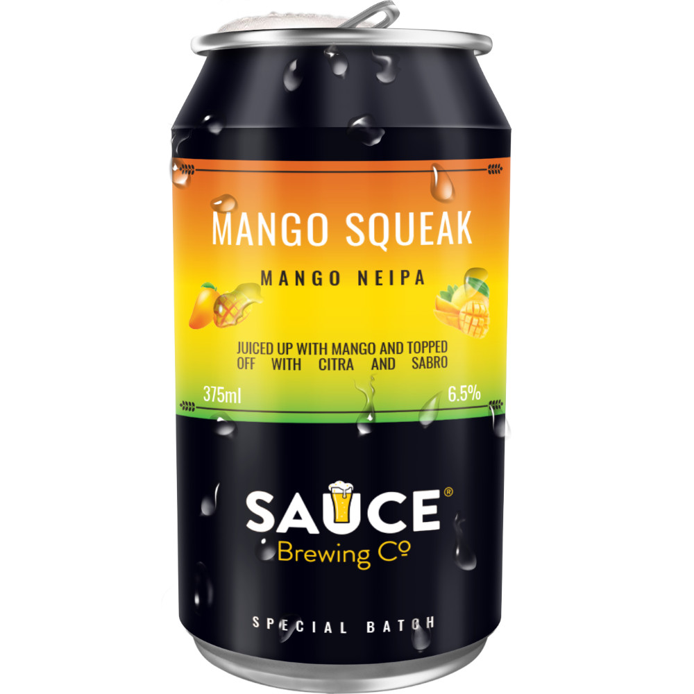 <strong>Sauce Brewing</strong> Mango Squeak NEIPA