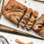 Simple Banana Bread Recipe. Photographed by Leigh Skomal. Image via Unsplash