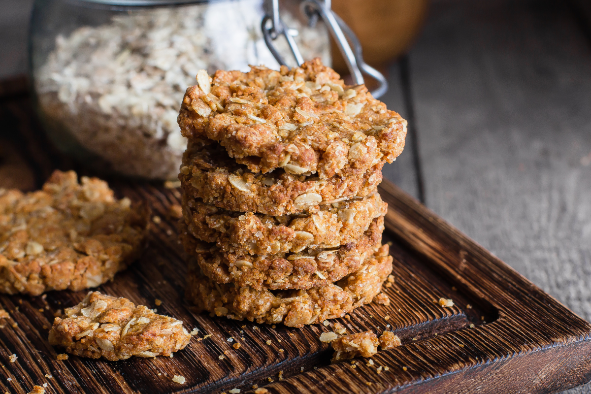 Simple Oat Cookies Recipe. Photographed by AnikonaAnn. Image via Shutterstock