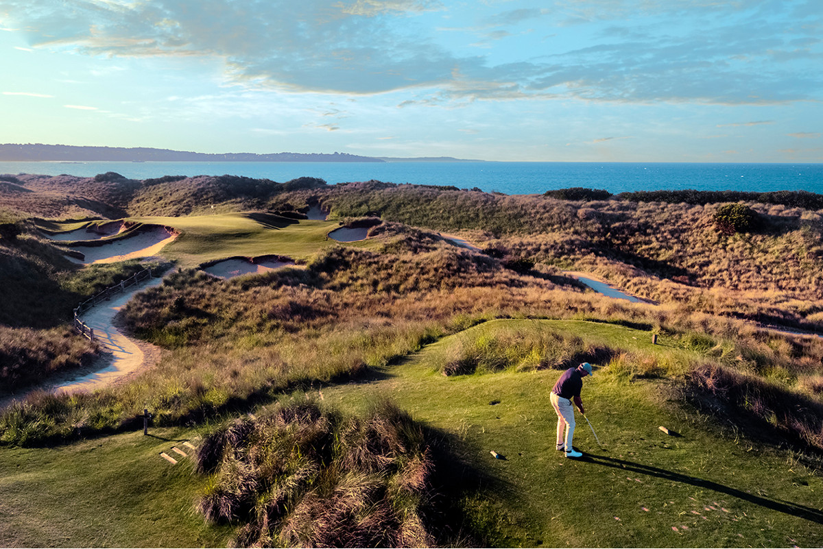 Barnbougle Golf Club, Tasmania. Photographed by Jacob Sjöman. Image: Supplied