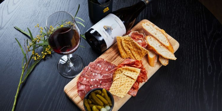 Feature Image. Wine Cheese and Charcuterie spread by Handpicked Wines Melbourne. Photographed by Tony Mott. Image supplied.