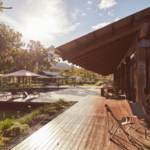 Mount Mulligan Lodge Outdoor Area, Queensland. Image supplied.