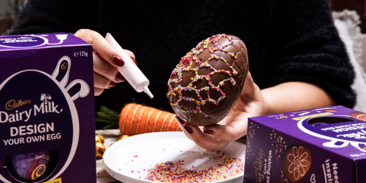 Move Over Easter Bunny's, Cadbury's DIY Egg Kit is Here. Cadbury Dairy Milk Design Your Own Easter Egg Kit. Image supplied.