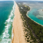 Ninety Mile Beach, Gippsland. Photographed by Luminaire Pictures. Image via Visit Victoria.