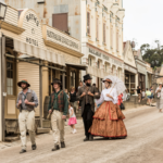 Sovereign Hill, Ballarat. Photographed by Robert Blackburn. Image via Visit Victoria.