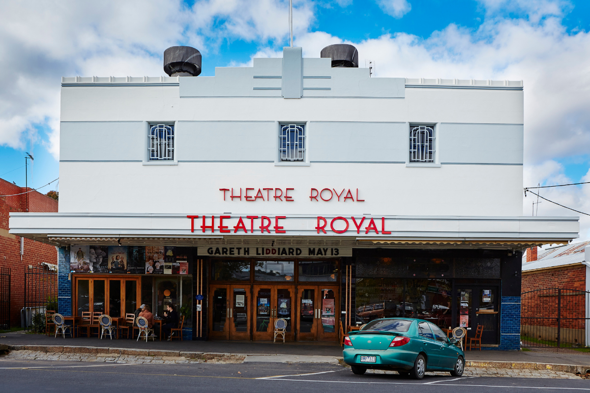 Theatre Royal, Castlemaine. Photographed by Michelle Jarni. Image via Visit Victoria.