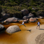 Tidal River, Wilsons Promontory National Park. Photographed by Mark Watson. Image via Visit Victoria.