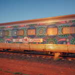 The Ghan x Parrtjima Festival 2021. Northern Territory. Image supplied.