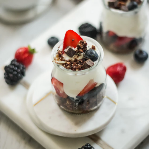 <strong>3.</strong> Grate on yoghurt for a healthy(ish) snack