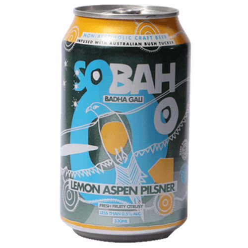 <strong>Sobah</strong> Lemon Aspen Alcohol-Free Pilsner