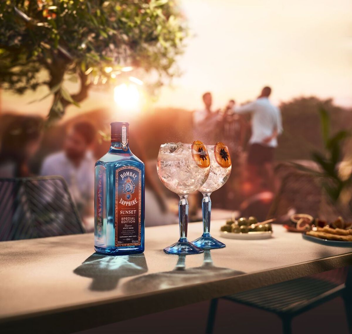 Bombay Sapphire Sunset. Image supplied.