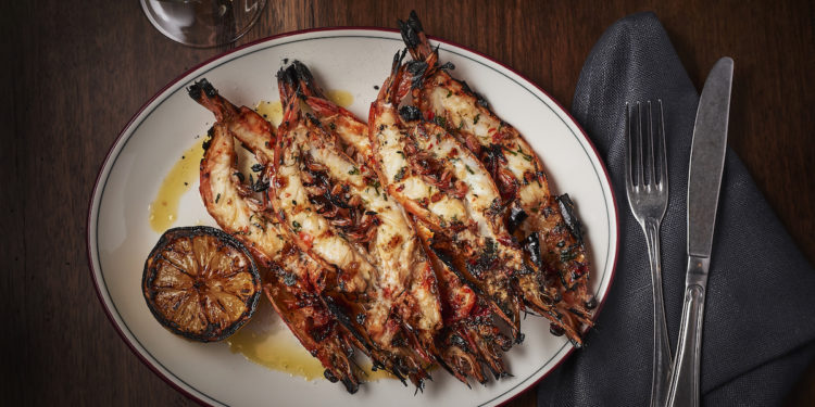 Sydney's Bopp & Tone Easy Char-Grilled Australian King Prawns Recipe. Image supplied.