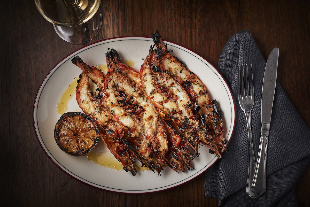 Sydney's Bopp & Tone Easy Char-Grilled Australian King Prawns Recipe. Image supplied.