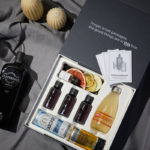 Scapegrace box with Scapegrace Black gin cocktail spirit